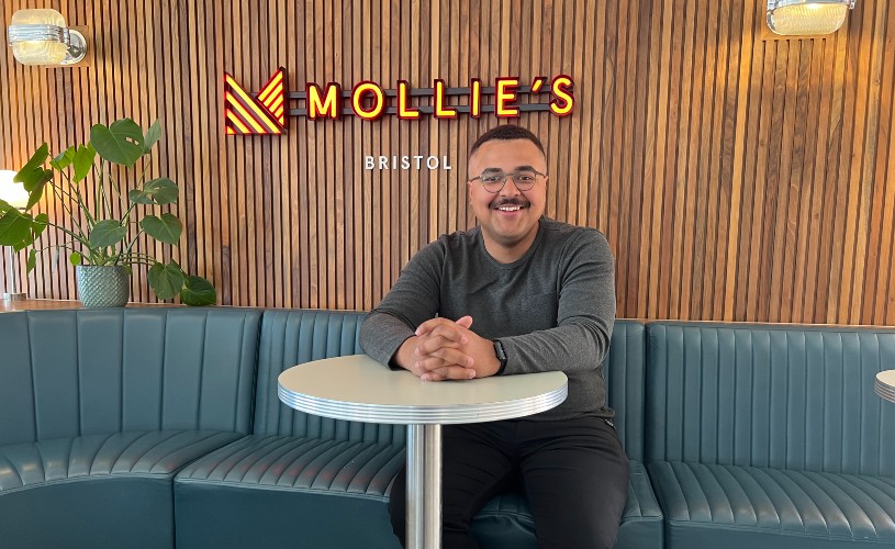 Adam Howard, General Manager of Mollie's Motel and Diner